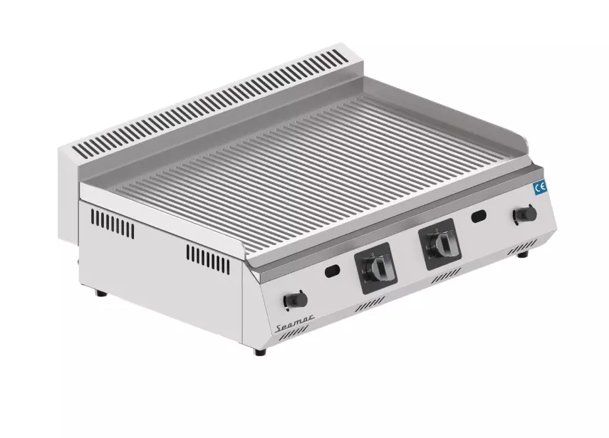 Seamac 100 cm Tam Oluklu Sac Izgara Gazlı GST100-TO - 1
