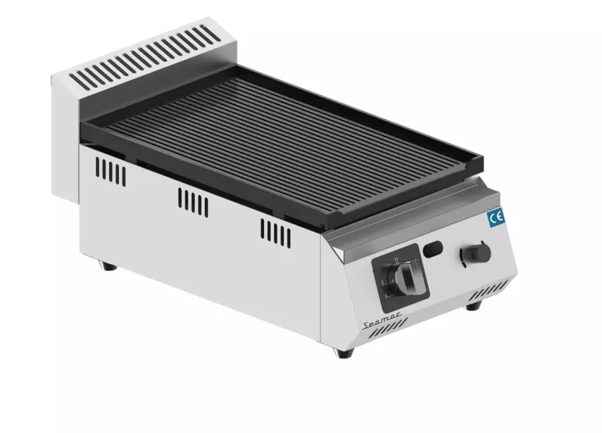 Seamac 30 cm Tam Oluklu Döküm Izgara Gazlı GSD30-TO - 1