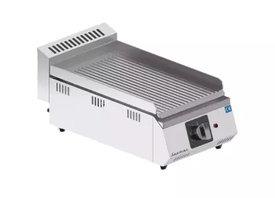 Seamac 30 cm Tam Oluklu Sac Izgara Elektrikli EST30-TO