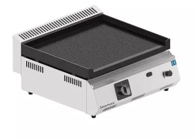 Seamac 50 cm Tam Oluklu Döküm Izgara Gazlı GSD50-TO