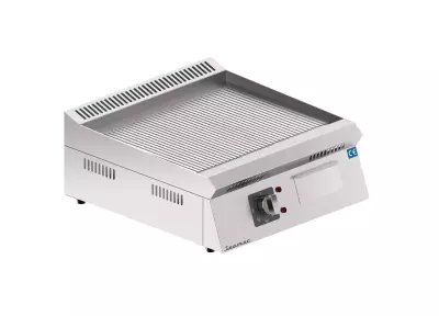 Seamac 50 cm Tam Oluklu Pleyt Izgara Yağ Çekmeceli Özel Seri Elektrikli EPD50-TO