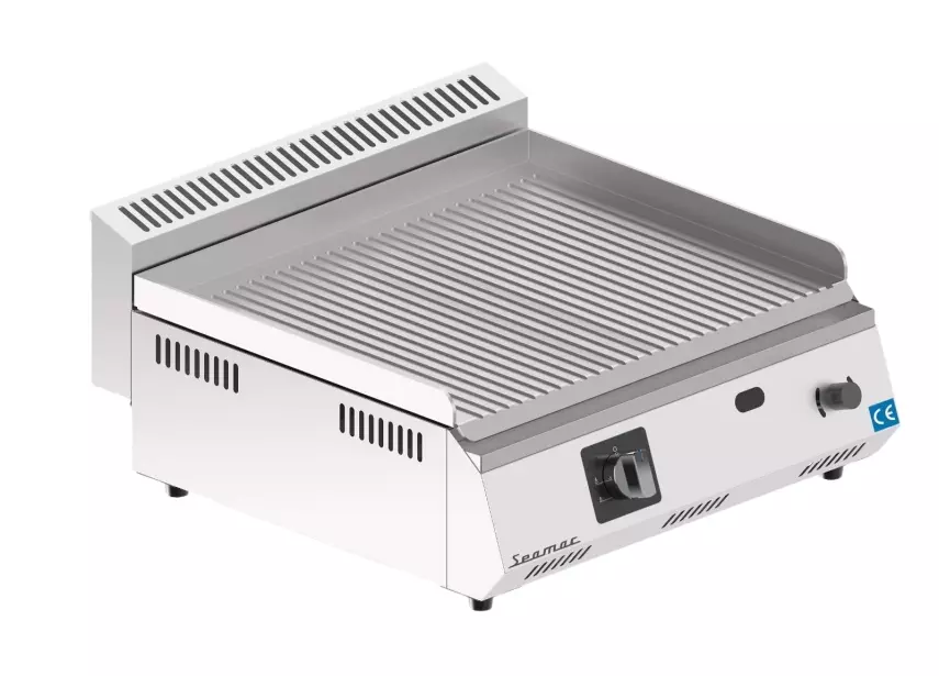 Seamac 50 cm Tam Oluklu Sac Izgara Gazlı GST50-TO - 1