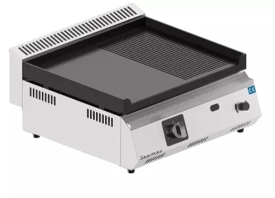 Seamac 50 cm Yarı Oluklu Döküm Izgara Gazlı GSD50-YO