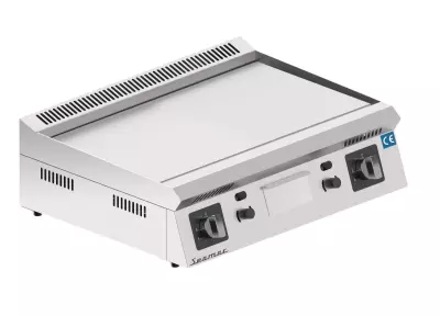 Seamac 70 cm Düz Pleyt Izgara Yağ Çekmeceli Özel Seri Gazlı GPY70-D