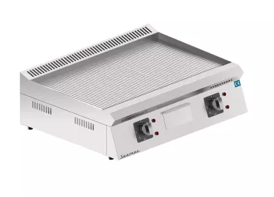 Seamac 70 cm Tam Oluklu Pleyt Izgara Yağ Çekmeceli Özel Seri Elektrikli EPD70-TO