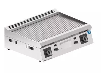 Seamac 70 cm Tam Oluklu Pleyt Izgara Yağ Çekmeceli Özel Seri Gazlı GPY70-TO