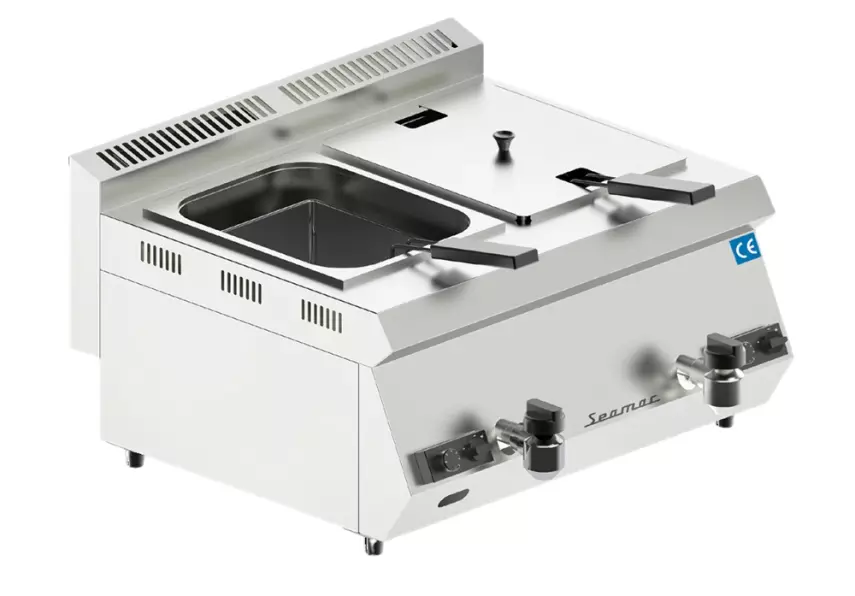 Seamac 8+8 Lt Gazlı Fritöz  Özel Seri SFG16 - 1