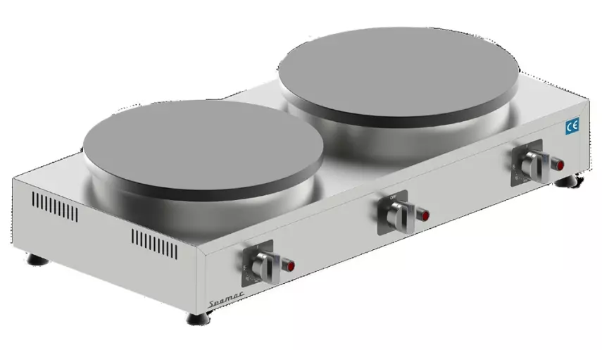 Seamac Çiftli Krep Makinesi, Elektrikli KRP2 - 1