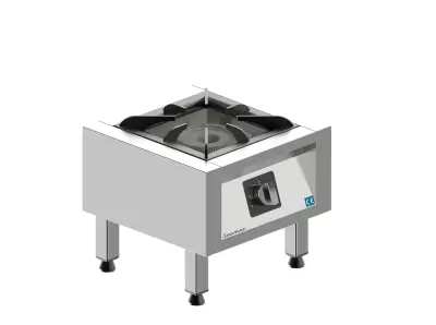 Seamac OY40 Yer Ocağı Gazlı ve LPG Li , 40x40 cm