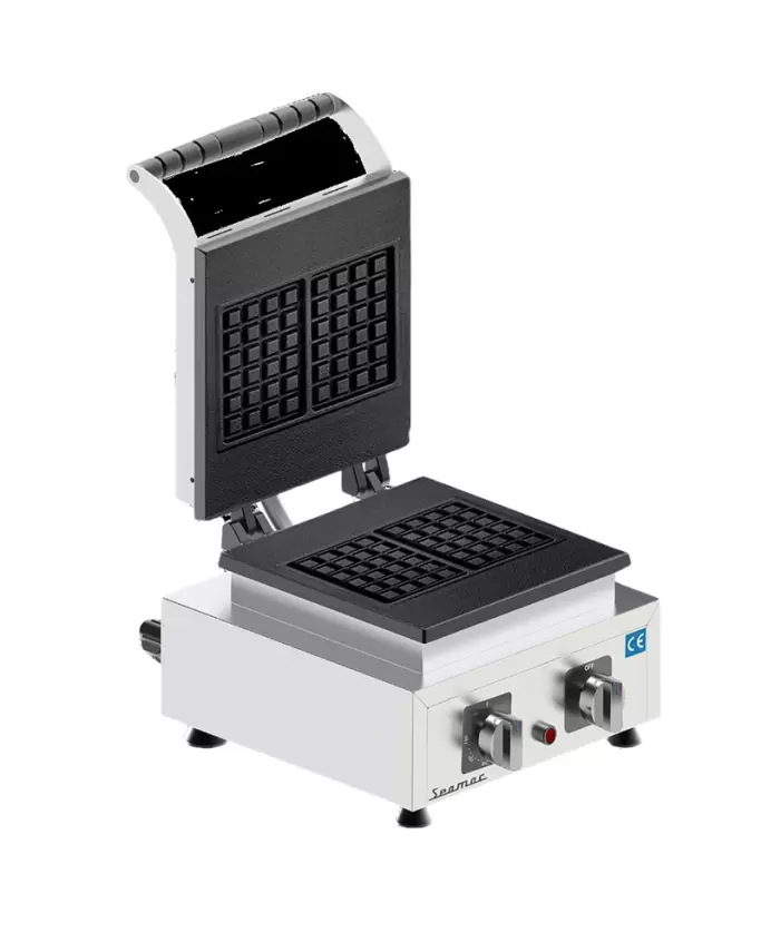 Seamac Tekli Waffle Makinesi Kare Model, Elektrikli 25 Li , WFF2 - 1