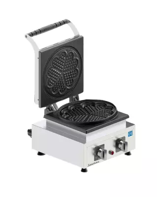 Seamac Tekli Waffle Makinesi Küçük Çiçekli Model 25 Li , Elektrikli WFF3