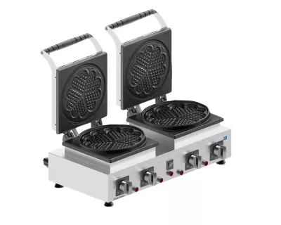 Seamac WFC1 Büyük Çiçekli Model Çiftli Waffle Makinesi 50 Li, Elektrikli