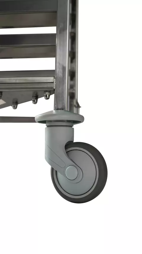 Smartchef 15 Katlı İstiflenebilinir Tepsi Taşıma Arabası - 4