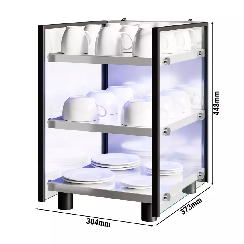 SmartChef Fincan ısıtıcı - 100 watt - 3 raflı - 2