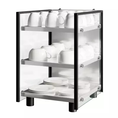 SmartChef Fincan ısıtıcı - 100 watt - 3 raflı - 3