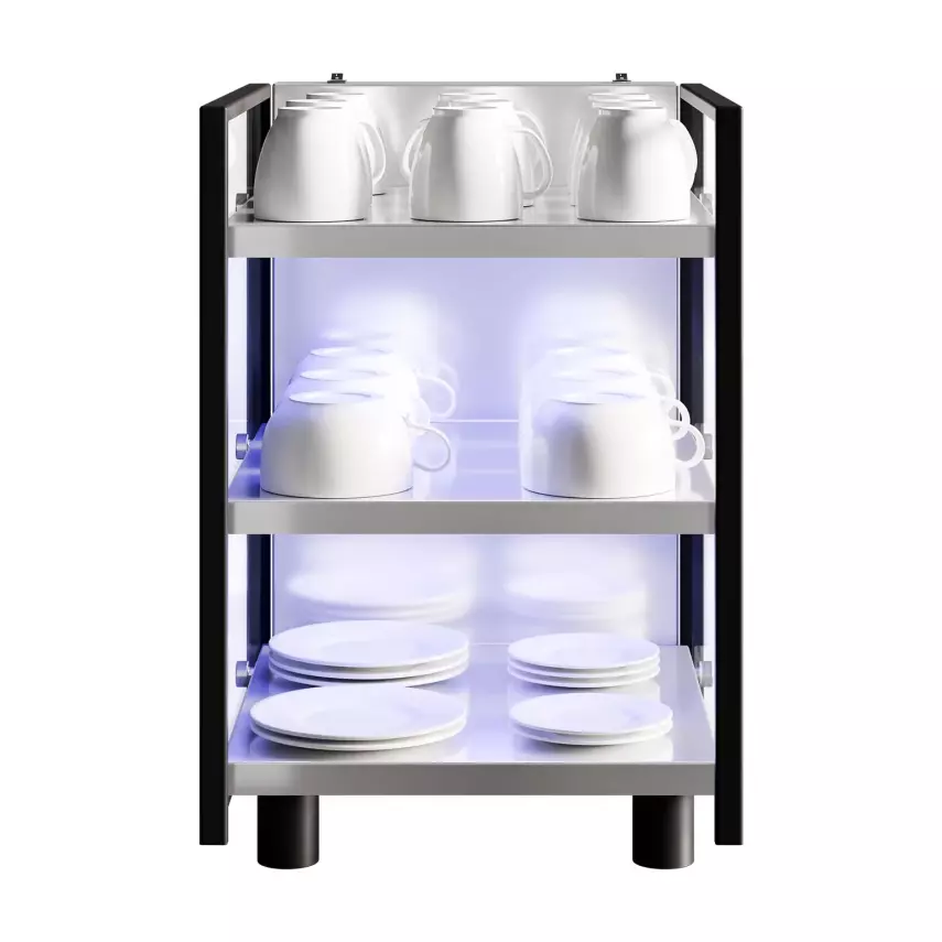 SmartChef Fincan ısıtıcı - 100 watt - 3 raflı - 4