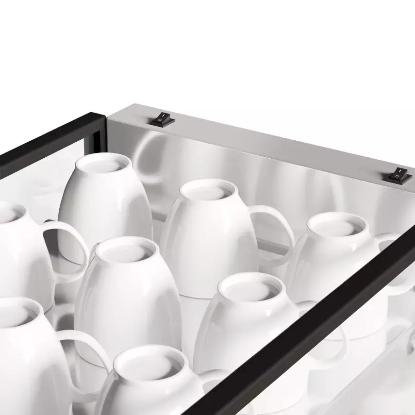 SmartChef Fincan ısıtıcı - 100 watt - 3 raflı - 8