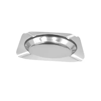 SmartChef Paslanmaz Çelik Masa Küllüğü Ev Ofis Araba Küllüğü Stili (11,5 cm)