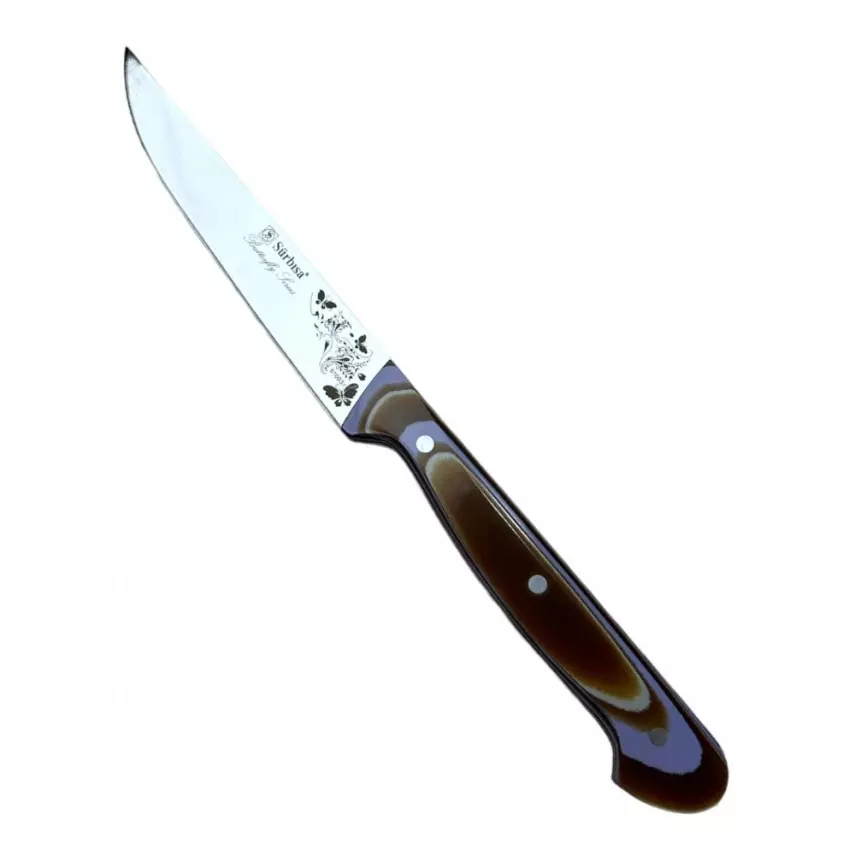 Sürmene Sürbisa 61003-V Mutfak Bıçağı Kelebek Serisi Mor 12cm - 1