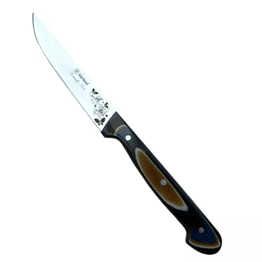 Sürmene Sürbisa 61003V Mutfak Bıçağı Kelebek Serisi Mavi 12cm - 1