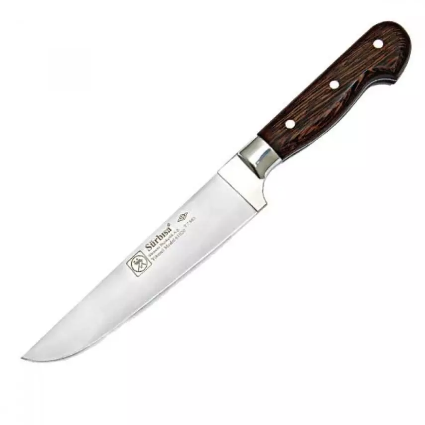 Sürmene Sürbisa 61020-YM Yöresel Kasap Bıçağı Pimli (19 cm) - 1