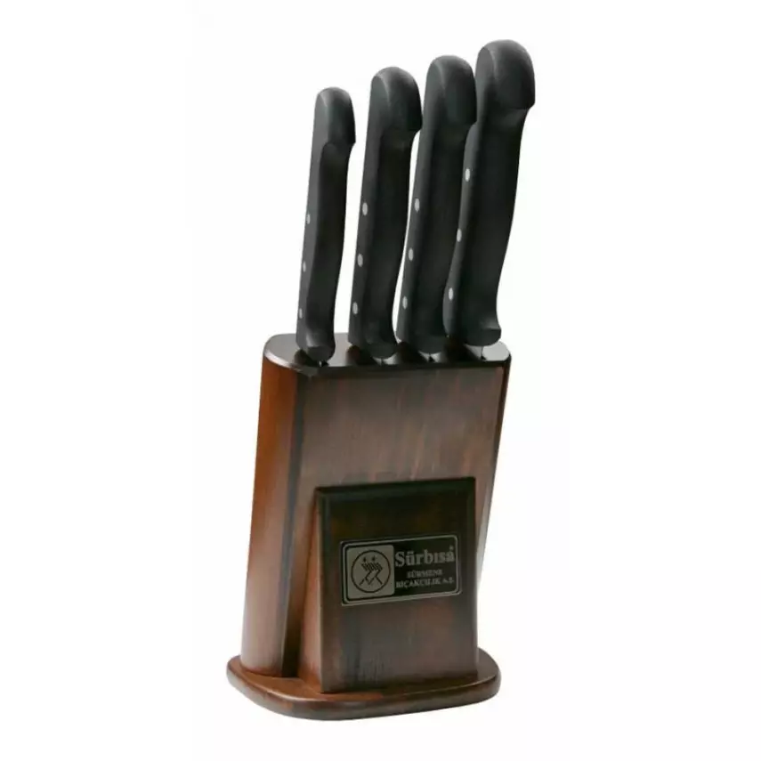 Sürmene Sürbisa 61502 Mutfak Bıçakları Seti Pimli (4 lu set) - 1