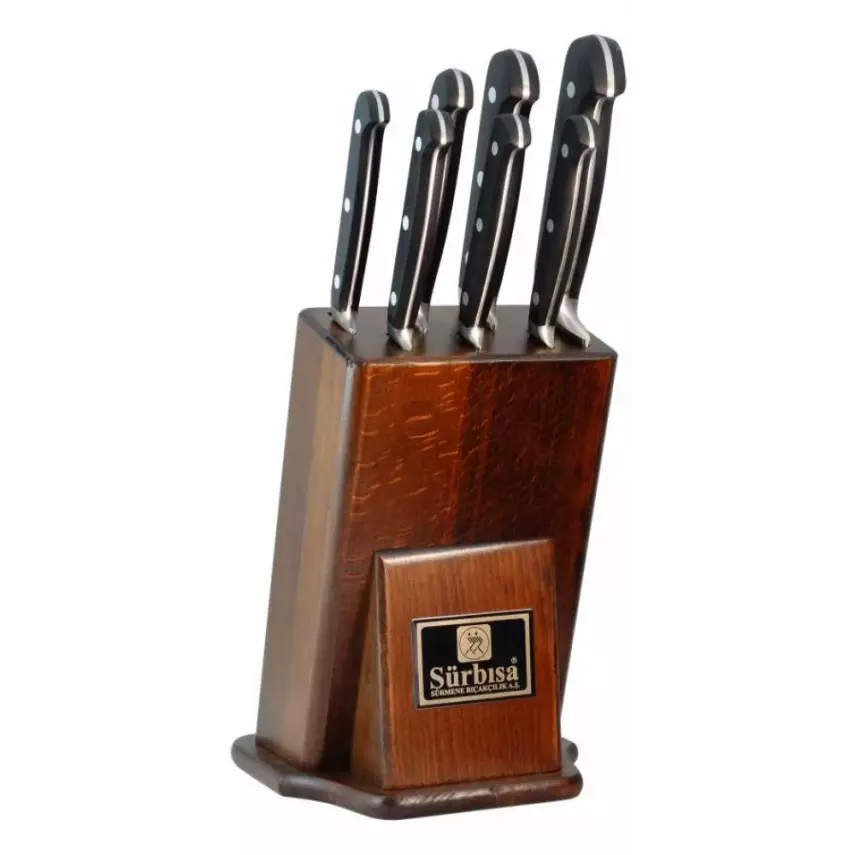 Sürmene Sürbisa 61509 Sıcak Dövme Şef Bıçakları Seti (7 li set) - 1