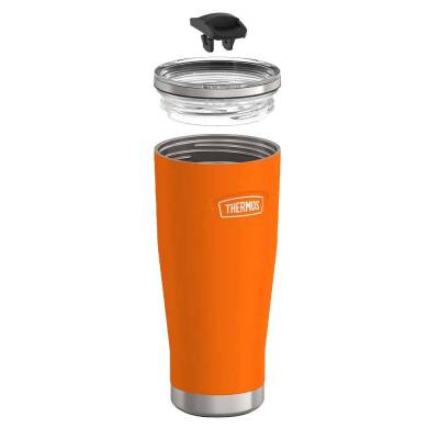 Thermos Icon IS115 0,53L Slide Lock Mug Orange w/Straw 023014 - 4