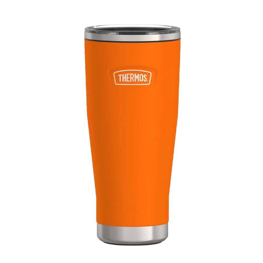Thermos Icon IS115 0,53L Slide Lock Mug Orange w/Straw 023014 - 1
