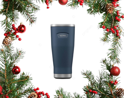 Thermos Icon IS115 0,53L Slide Lock Mug Solent Navy w/Straw 022982