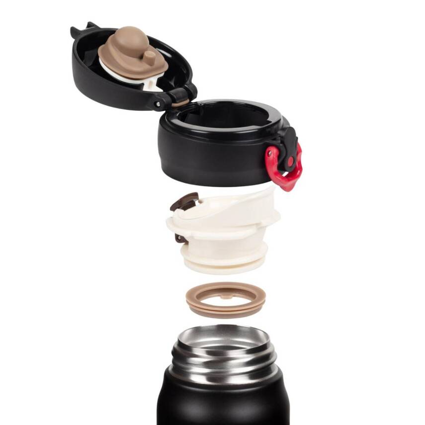 Thermos JNL-600 Ultralight Mug 0,60L Deep Black w Red 199380 - 7