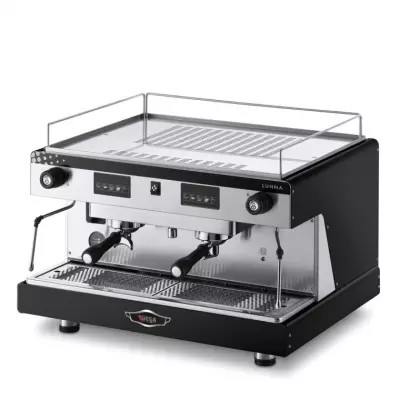 Wega Lunna EVD2 TC Otomatik Espresso Kahve Makinesi, 2 Gruplu Siyah