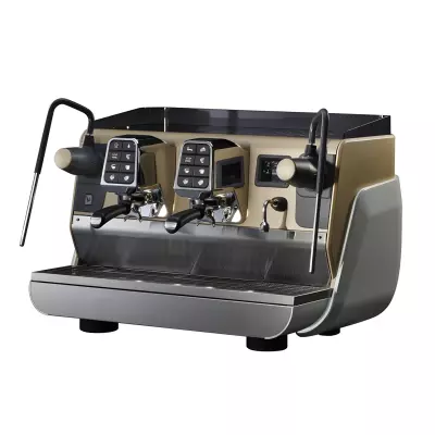 Wega Nova EVD2 Tam Otomatik Espresso Kahve Makinesi, 2 Gruplu Krem rengi