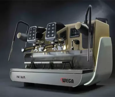 Wega Nova EVD2 Tam Otomatik Espresso Kahve Makinesi, 2 Gruplu Krem rengi - 2