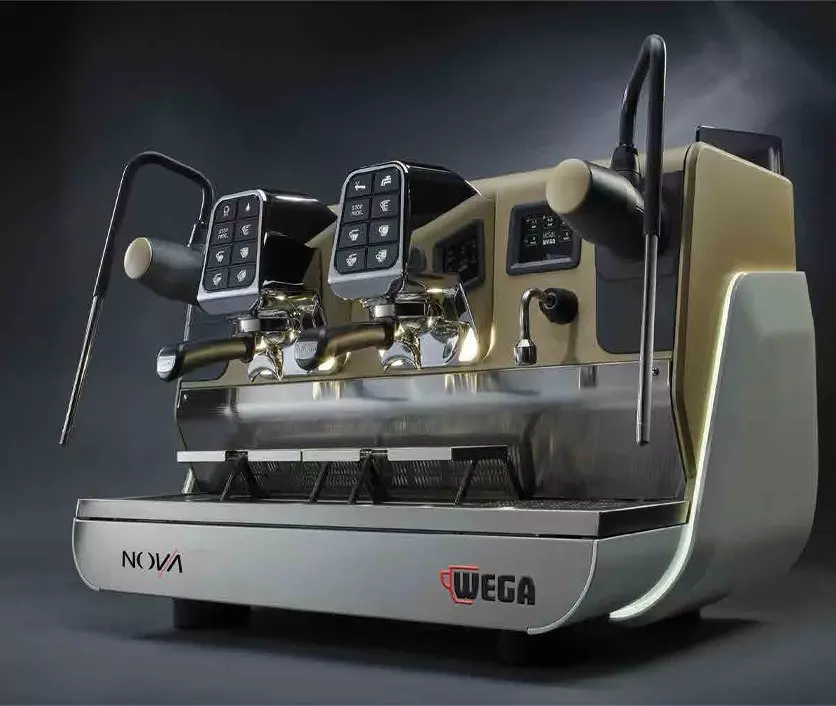 Wega Nova EVD2 Tam Otomatik Espresso Kahve Makinesi, 2 Gruplu Krem rengi - 2