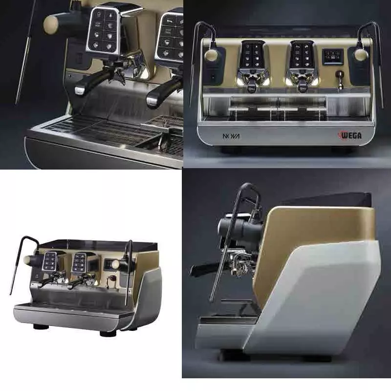 Wega Nova EVD2 Tam Otomatik Espresso Kahve Makinesi, 2 Gruplu Krem rengi - 4