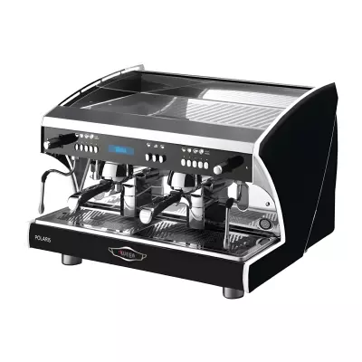 Wega Polarıs EVD2 Otomatik Espresso Kahve Makinesi, 2 Gruplu Siyah