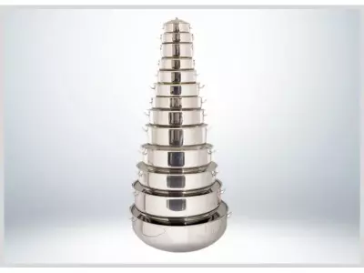 Yürük Helvane Tencere Kapaklı, 80x30 cm 136 Litre - 10118030 - 2