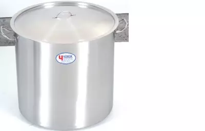 Yürük Silindirik Tencere Kapaklı, 32x15 cm 12 Litre - 10413215