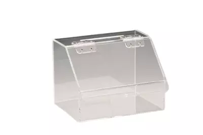 Zicco Akrilik Bahşiş Kutusu Şeffaf 14,5x20x14,5 Cm ZCP 355