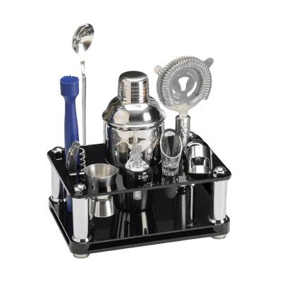 Zicco Akrilik Standlı Bar Kokteyl Seti Takımı, 9 Parça ZCP 760