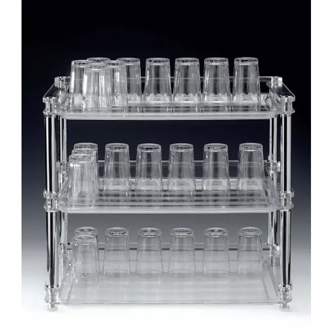 Zicco Pc Tepsili Bardaklık Standı 53X33Xh 46 Cm ZCP 672 - 1