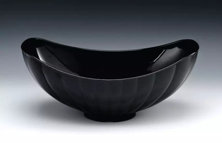 Zicco Polikarbon Teşhir Kase 42.5x25.5 cm Siyah ZCP 472 - 1