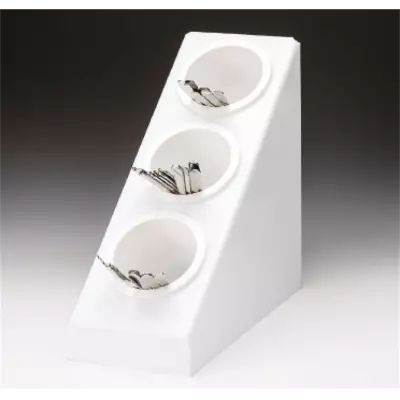 Zicco Polycarbonat Dik Model Kaşıklık 20,8x41,5x41 Cm BEYAZ ZCP 657