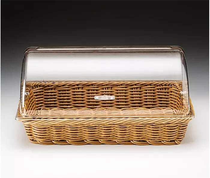 Zicco Polycarbonat Kapaklı,Sepetli Fanus 56X36 Cm 55x35x10 Cm ZCP 663 - 1